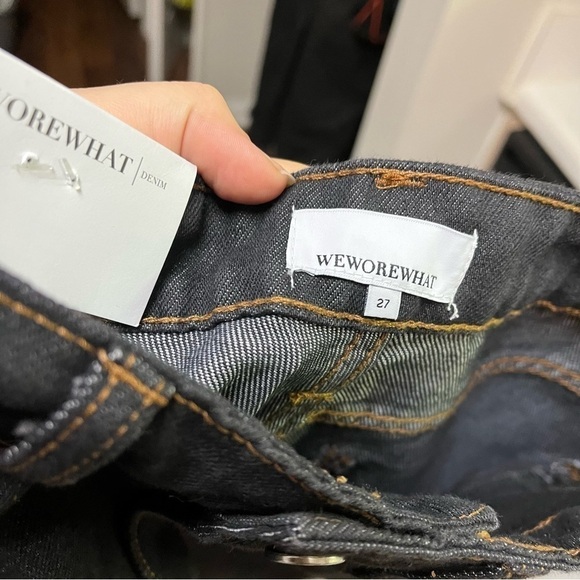 WeWoreWhat High Rise Dad Jeans Size 27 O - Picture 5 of 6